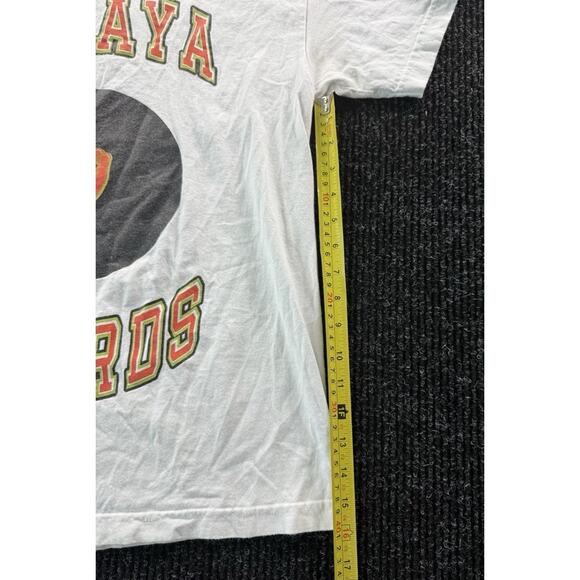 Papaya Records T-Shirt Black Graphic Music Label Tee Mens M Streetwear DJ - Picture 5 of 8